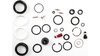 RockShox Service-Kit  1 1/8 -1,5  tapered rot