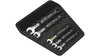 Wera Bicycle Set 10  M5 silber, schwarz