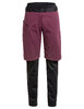 VAUDE Women's All Year Moab 3in1 Pants w/o SC cassis Größ 38